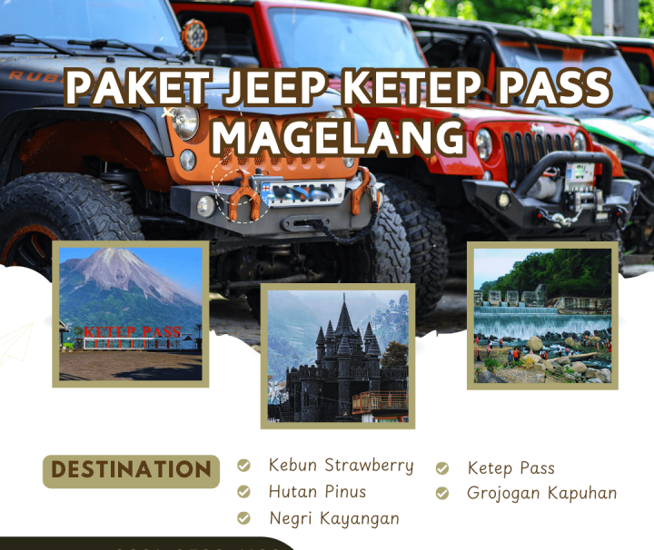 Paket Jeep Ketep Pass Magelang
