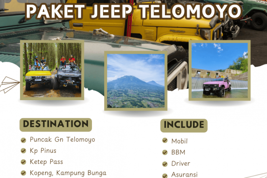 Paket Jeep Telomoyo (Short, Medium dan Long Ketep Kahyangan)