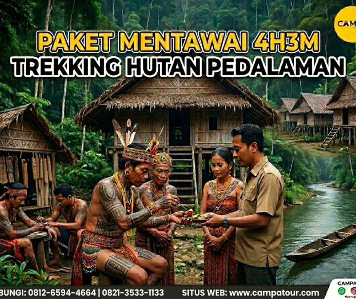 Paket Mentawai 4D3N (Trekking Pedalaman) - Campa Tour