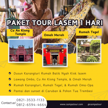 Paket Tour Lasem 1 Hari