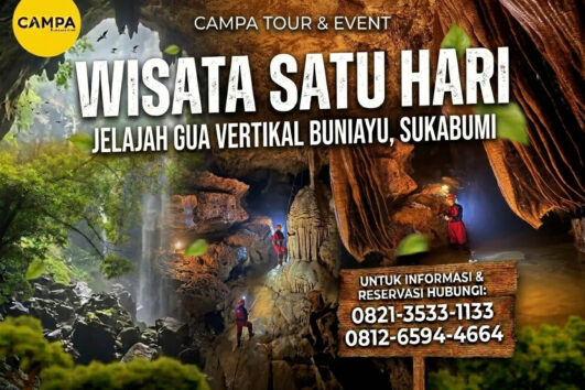 Paket Tour 1 hari Explore Goa Vertikal Buniayu Sukabumi_Campa Tour