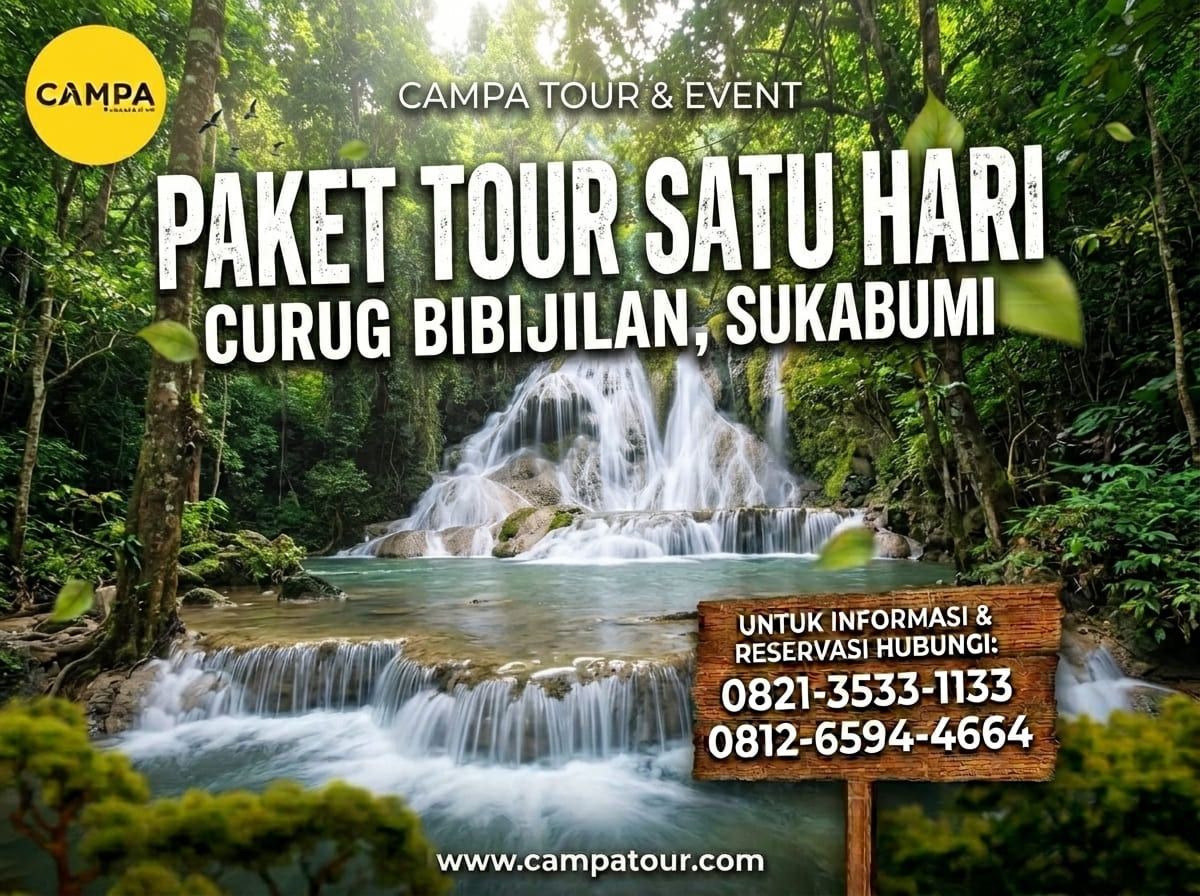 Paket Tour 1 hari Curug Bibijilan_Campa Tour
