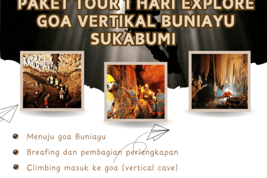 Paket Tour 1 hari Explore Goa Vertikal Buniayu Sukabumi
