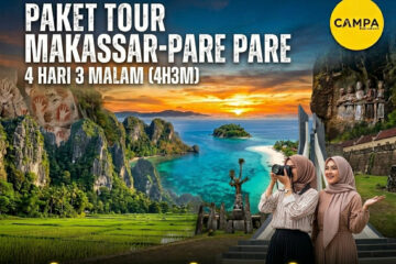 Paket Tour Makassar-Pare Pare 4 Hari 3 Malam (4H3M) bersama Campa Tour
