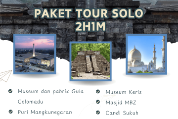 Paket Tour Solo 2H1M (2 Hari 1 Malam)