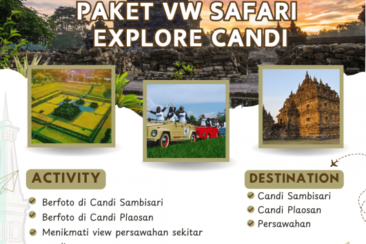 Paket VW Safari Explore Candi