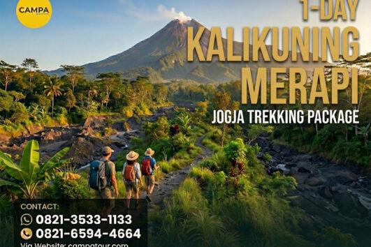 Paket Trekking Kalikuning Merapi Jogja 1 Hari - Campa Tour