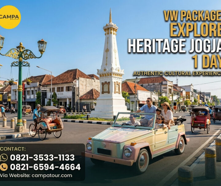 Paket VW Explore Heritage Jogja 1 Hari - campa tour