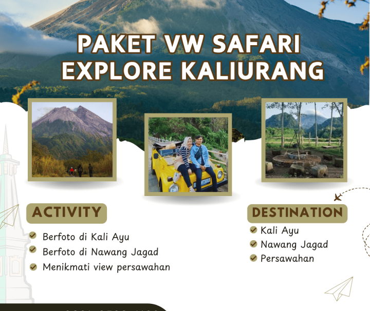 Paket VW Safari Explore Kaliurang
