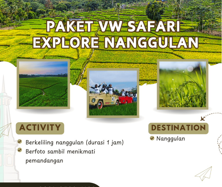Paket VW Safari Explore Nanggulan