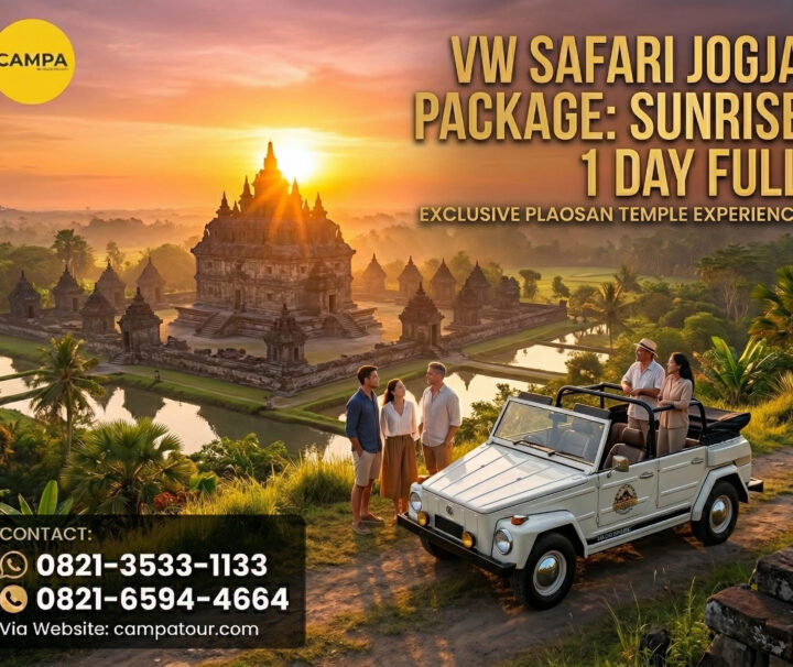 Paket VW Safari Jogja Sunrise 1 Hari - Campa Tour