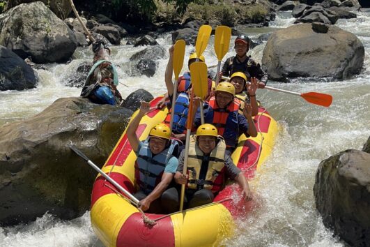 Rafting Cisadane dan Inflateballon