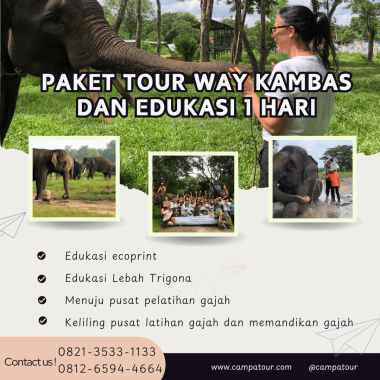 Paket Tour Way Kambas dan Edukasi 1 Hari