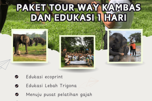 Paket Tour Way Kambas dan Edukasi 1 Hari