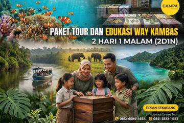 Paket Tour Way Kambas dan Edukasi 2 Hari 1 Malam (2H1M) bersama Campa Tour (1)
