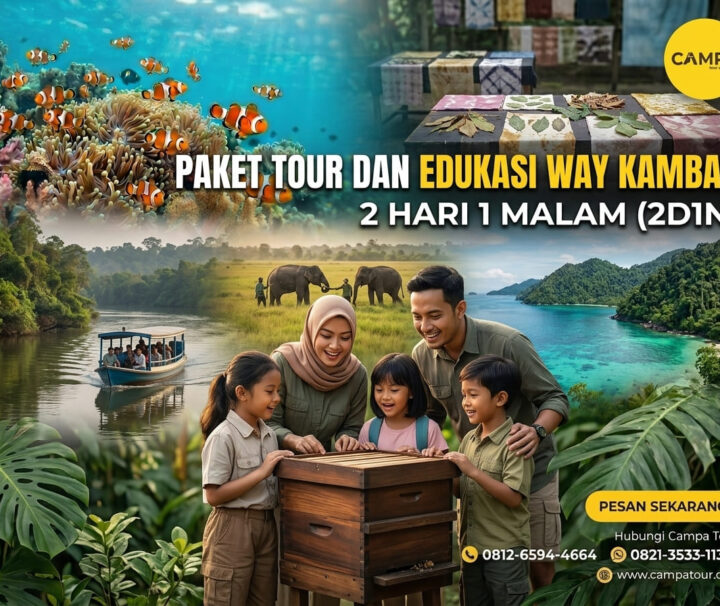 Paket Tour Way Kambas dan Edukasi 2 Hari 1 Malam (2H1M) bersama Campa Tour (1)