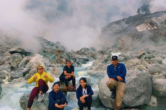 Trekking Kawah Ratu Gn. Salak 1 Hari