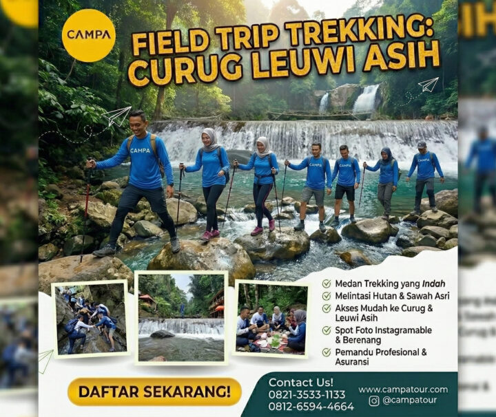Field Trip Trekking Curug Leuwi Asih - Campa Tour