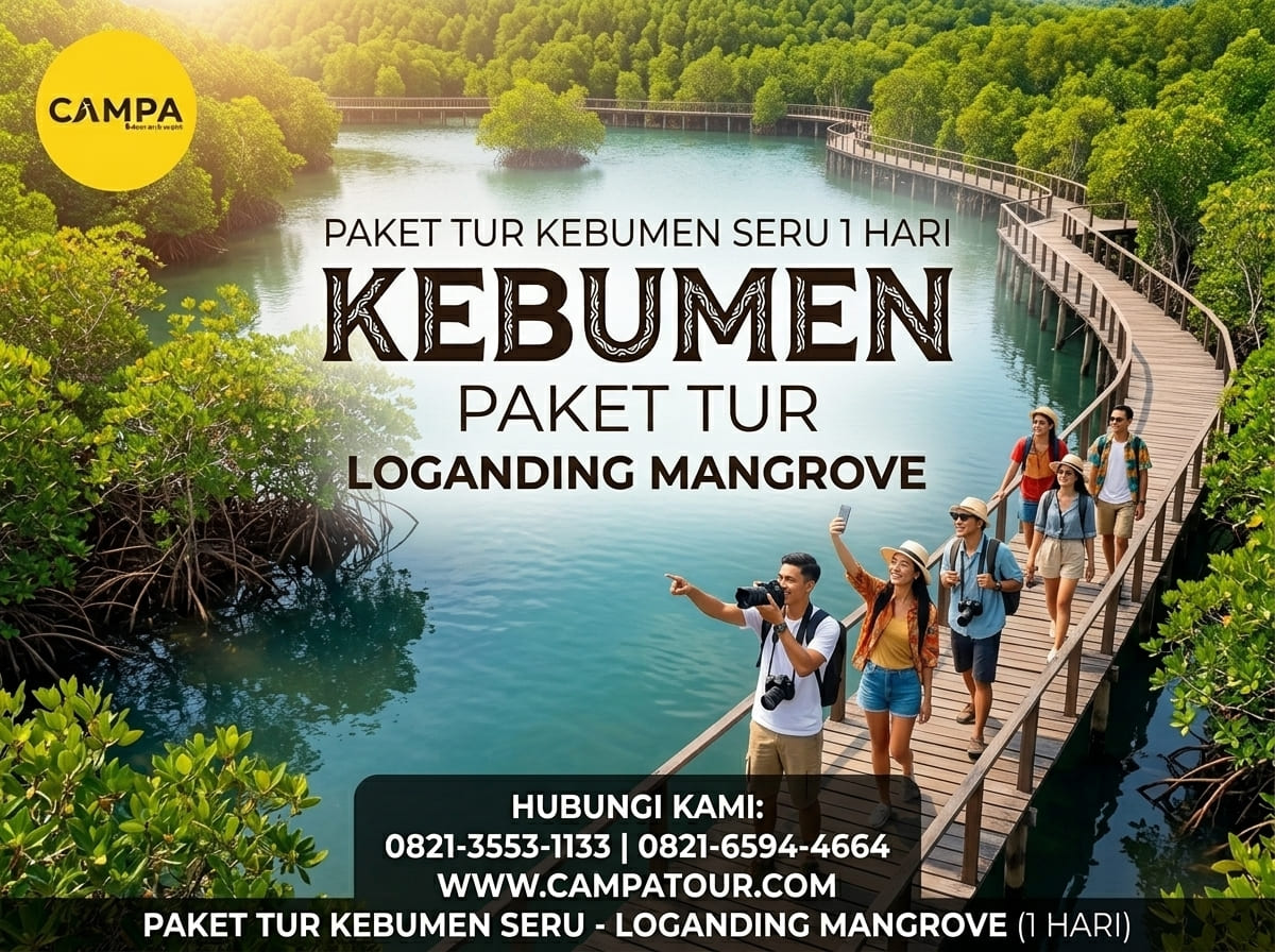 Paket Tour Kebumen 1 Hari Seru_Campa Tour