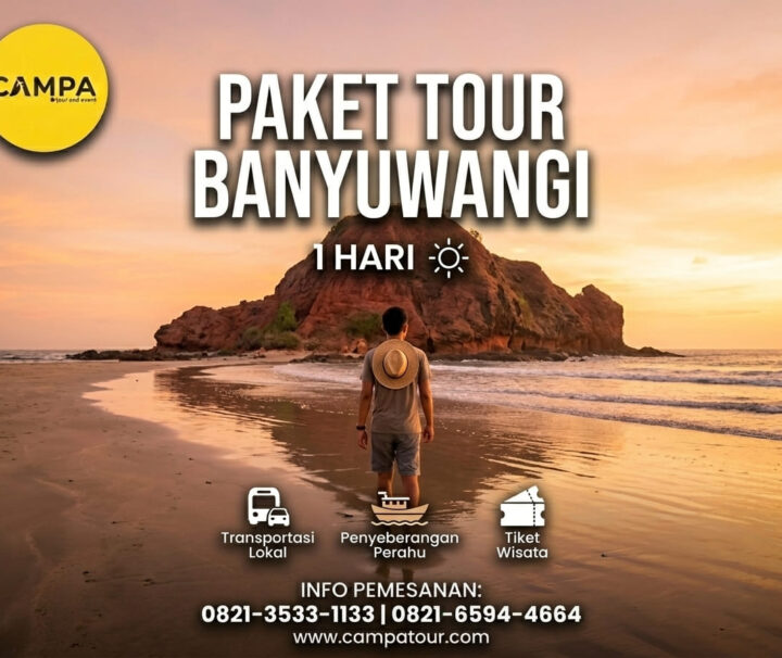 Paket Tour Banyuwangi 1 Hari (Pulau Merah dan Teluk Hijau)