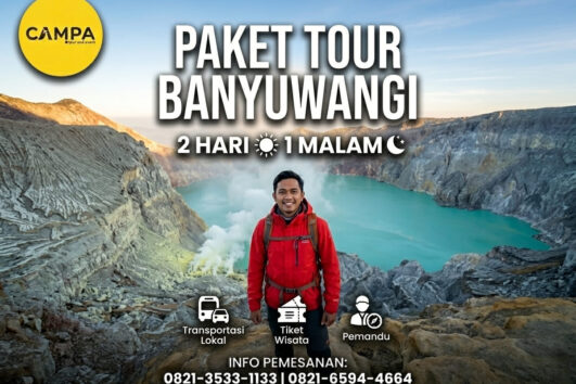 Paket Tour Banyuwangi 2H1M_Campa Tour
