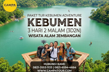 1.5 Paket Tour Kebumen 3 Hari 2 Malam Adventur_Campa Tour