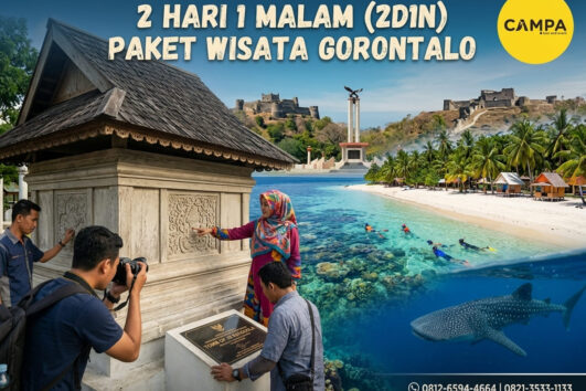 Paket Tour Gorontalo 2 Hari 1 Malam (2H1M) bersama Campa Tour