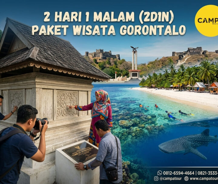 Paket Tour Gorontalo 2 Hari 1 Malam (2H1M) bersama Campa Tour