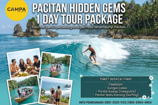 Paket Tour Hidden Gems Pacitan 1 Hari_Campa Tour