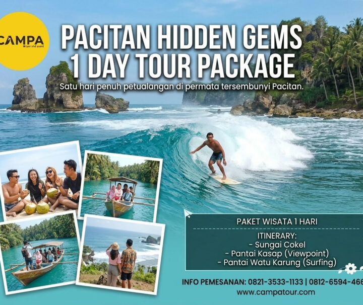Paket Tour Hidden Gems Pacitan 1 Hari_Campa Tour