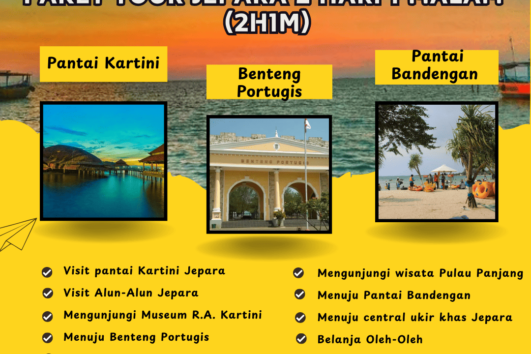 Paket Tour Jepara 2 Hari 1 Malam (2H1M)