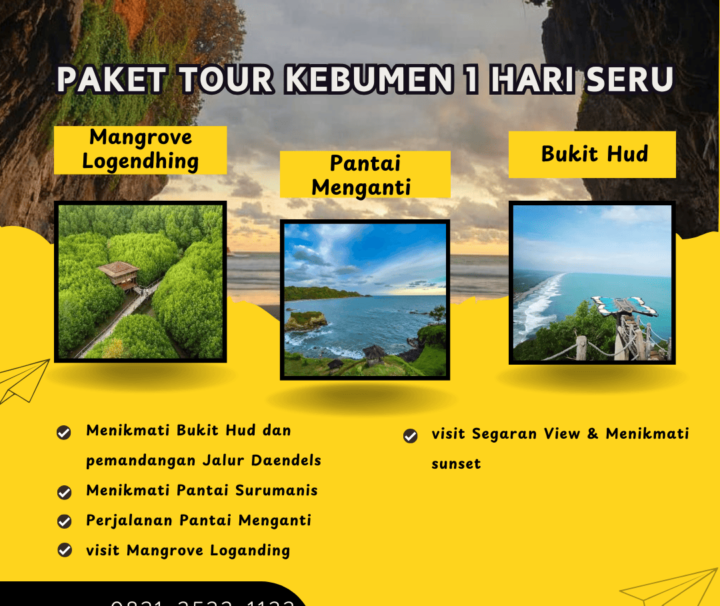 Paket Tour Kebumen 1 Hari Seru