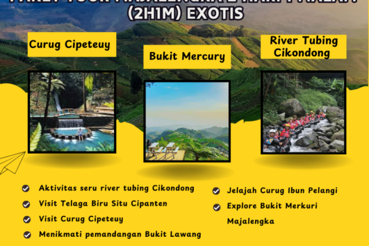 Paket Tour Majalengka 2 Hari 1 Malam (2H1M) Exotis