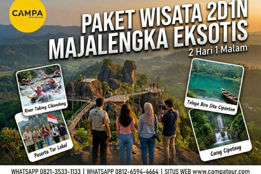 Paket Tour Majalengka 2 Hari 1 Malam (2H1M) Exotis
