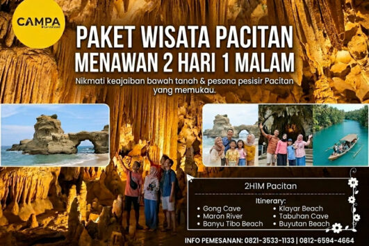 Paket Tour Pacitan 2 Hari 1 Malam (2H1M) Menawan_Campa Tour