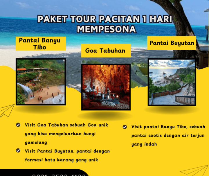 Paket Tour Pacitan 1 Hari Mempesona