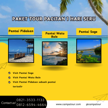 Paket Tour Pacitan 1 Hari Seru