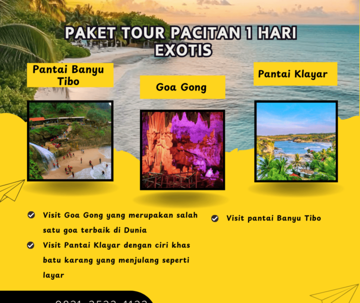 Paket Tour Pacitan 1 Hari Exotis