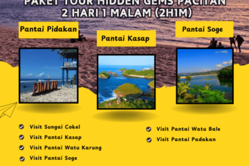 Paket Tour Hidden Gems Pacitan 2 Hari 1 Malam (2H1M)