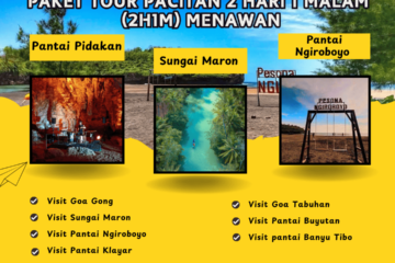 Paket Tour Pacitan 2 Hari 1 Malam (2H1M) Menawan
