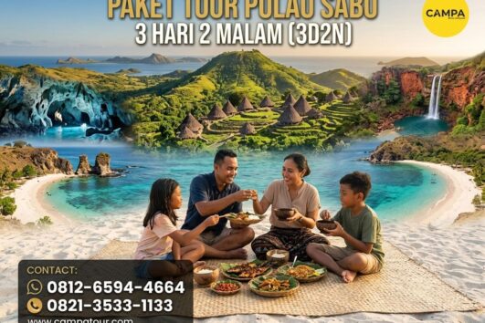 Paket Tour Pulau Sabu 3 Hari 2 Malam (2H1M)