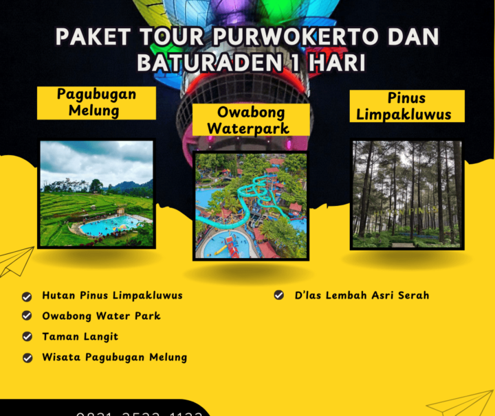 Paket Tour Purwokerto dan Baturaden 1 Hari