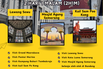 Paket Tour Pesona Semarang 2 Hari 1 Malam (2H1M)