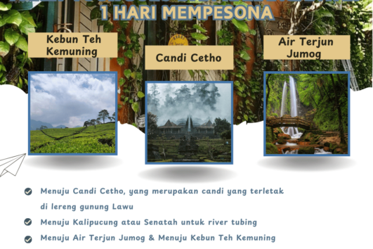 Paket Tour Solo dan Karanganyar 1 Hari Mempesona