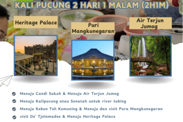 Paket Tour Solo dan River Tubing Kali Pucung 2 Hari 1 Malam (2H1M)