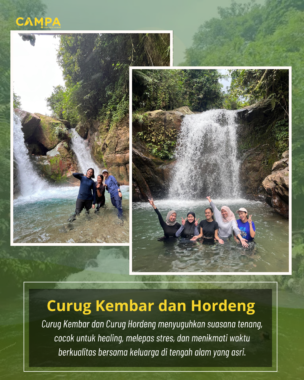 Curug Kembar dan Curug Hordeng