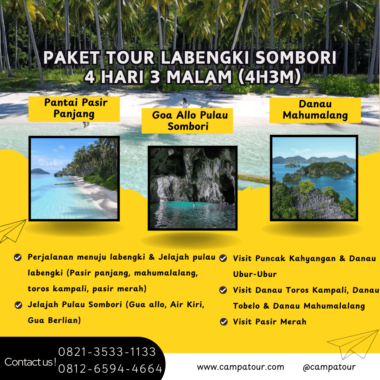 Paket Tour Labengki Sombori 4 Hari 3 Malam (4H3M)