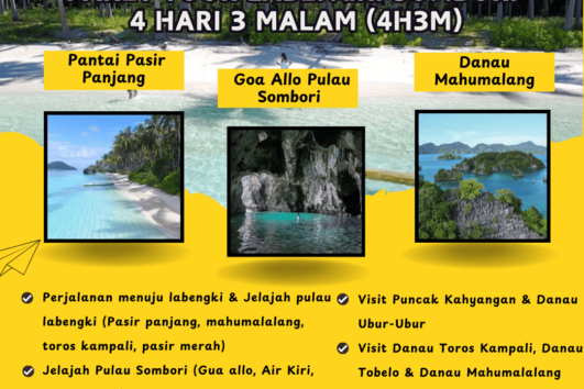 Paket Tour Labengki Sombori 4 Hari 3 Malam (4H3M)