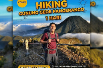 Paket Hiking Gunung Gede Pangrango 1 Hari - Campa Tour