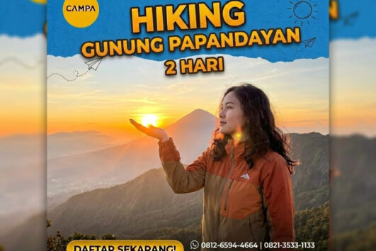 Paket Hiking Gunung Papandayan 2 Hari 1 Malam (2H1M) - Campa Tour
